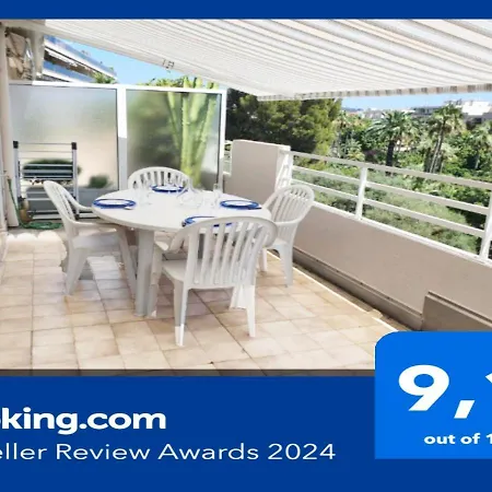 Royal Palm Les Pins: Sunny 5th Floor Near Beach * Juan-les-Pins