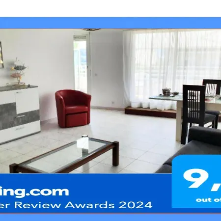 Royal Palm Les Pins: Sunny 5th Floor Near Beach *